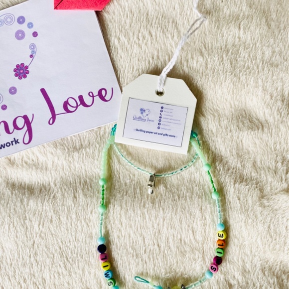 Quilling Love Eyeglasses Handle - Picture 4 of 16